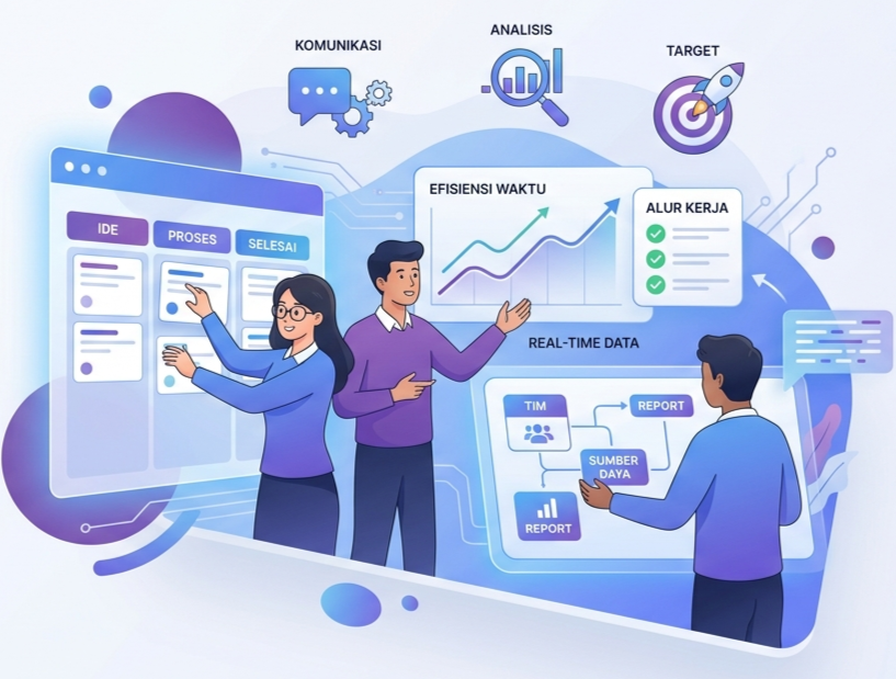 Productivity Illustration